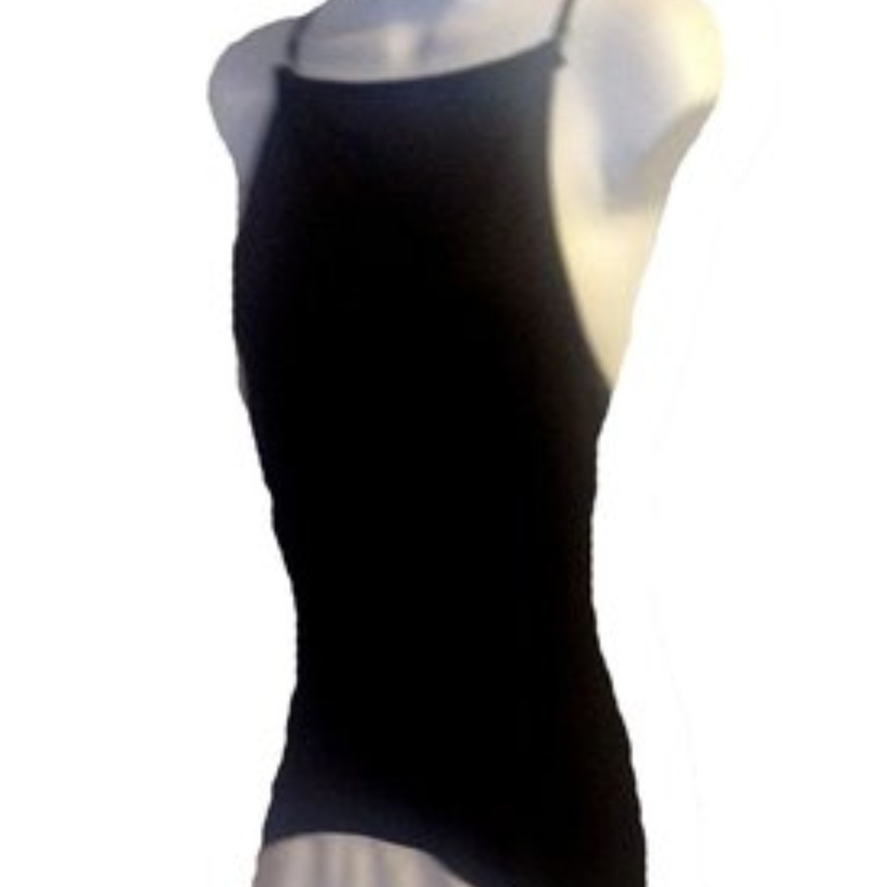 Black/White Maxi Tank Formal Dress  Size: 10 (M) L